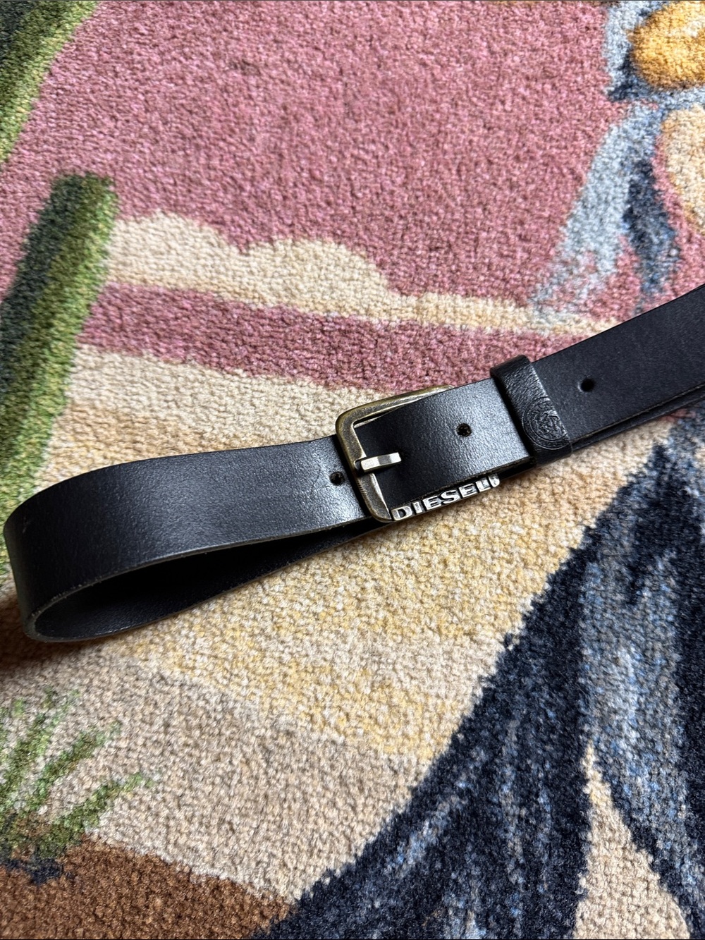 DIESEL BELT BUFFALO LEATHER